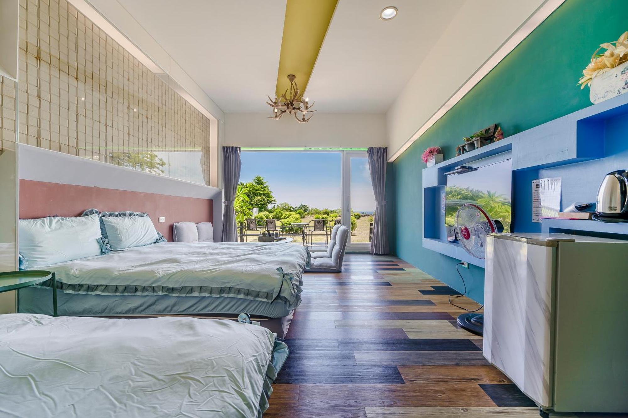 شياوليوكيو Happiness Ocean View B&B المظهر الخارجي الصورة